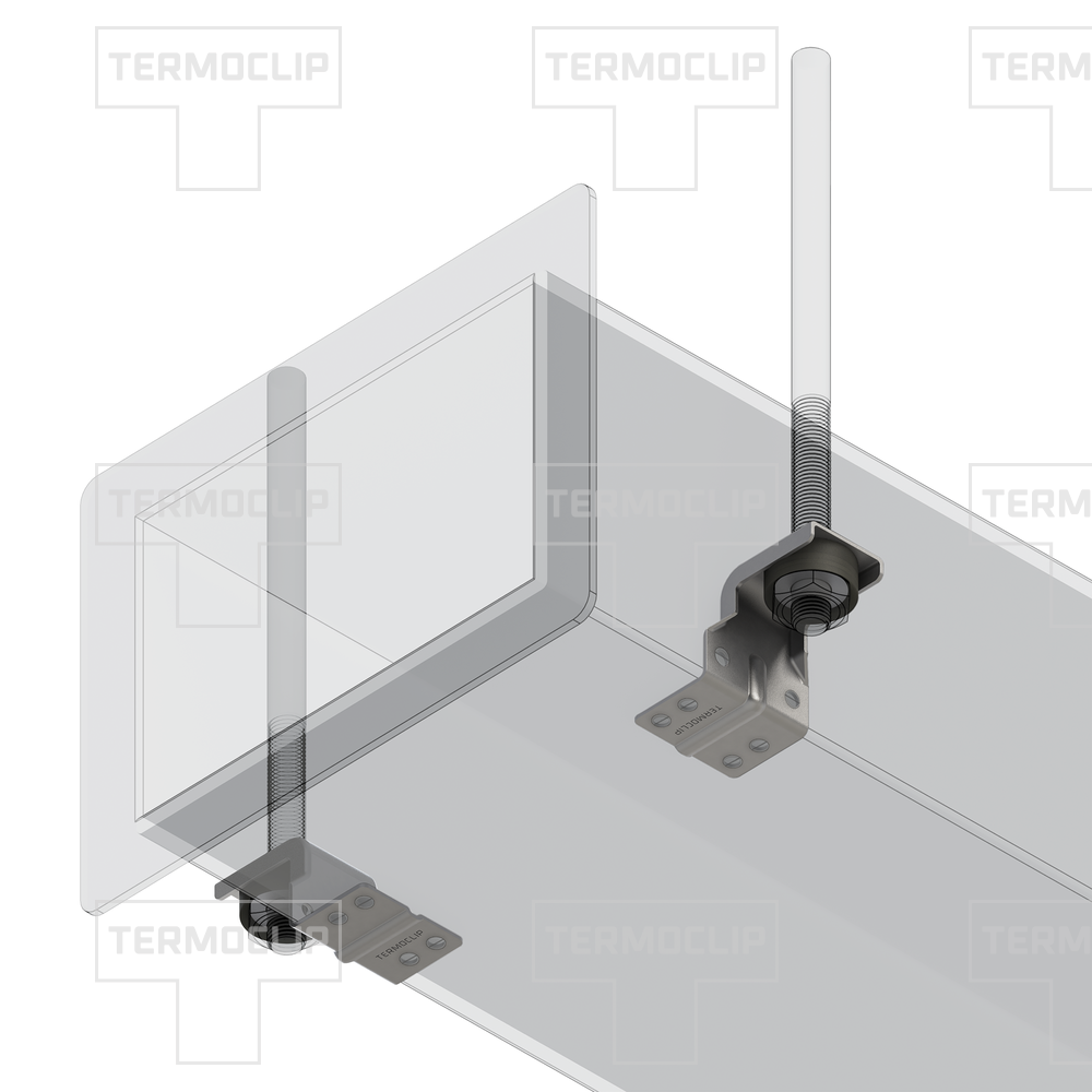 Кронштейн Z-образный TDZ 1,2F Termoclip