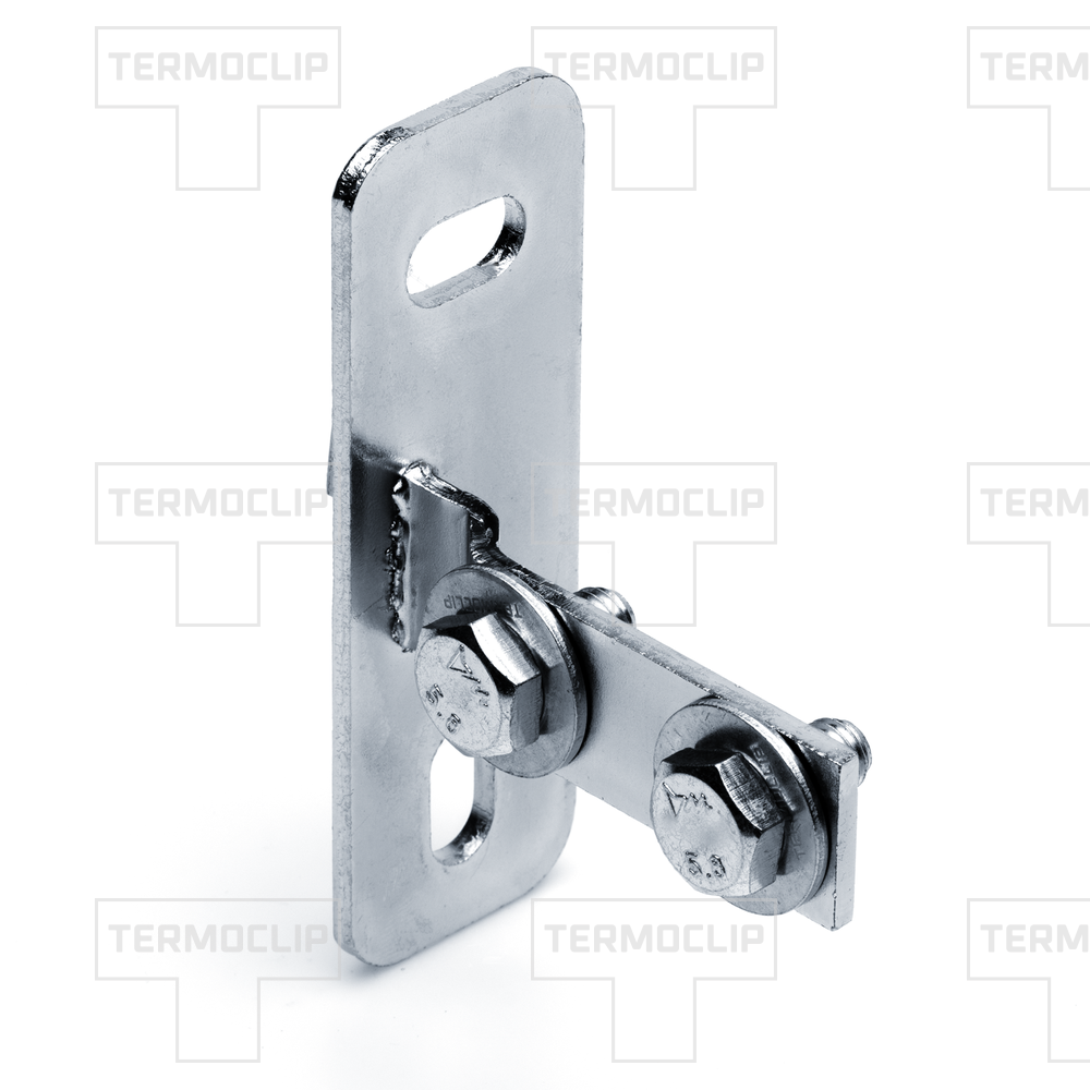 Фланец торцевой продольный TEF L 28 4F2 M8 Termoclip