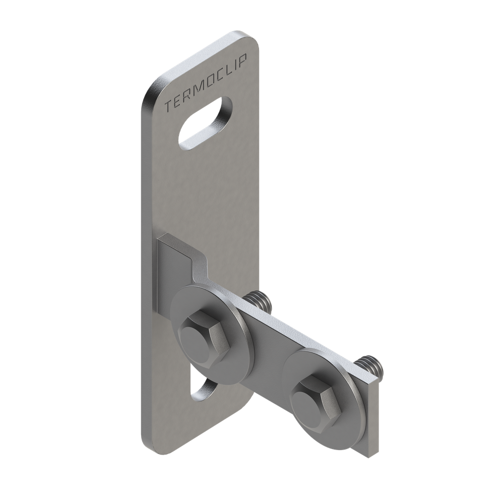 Фланец торцевой продольный TEF L 28 4F2 M8