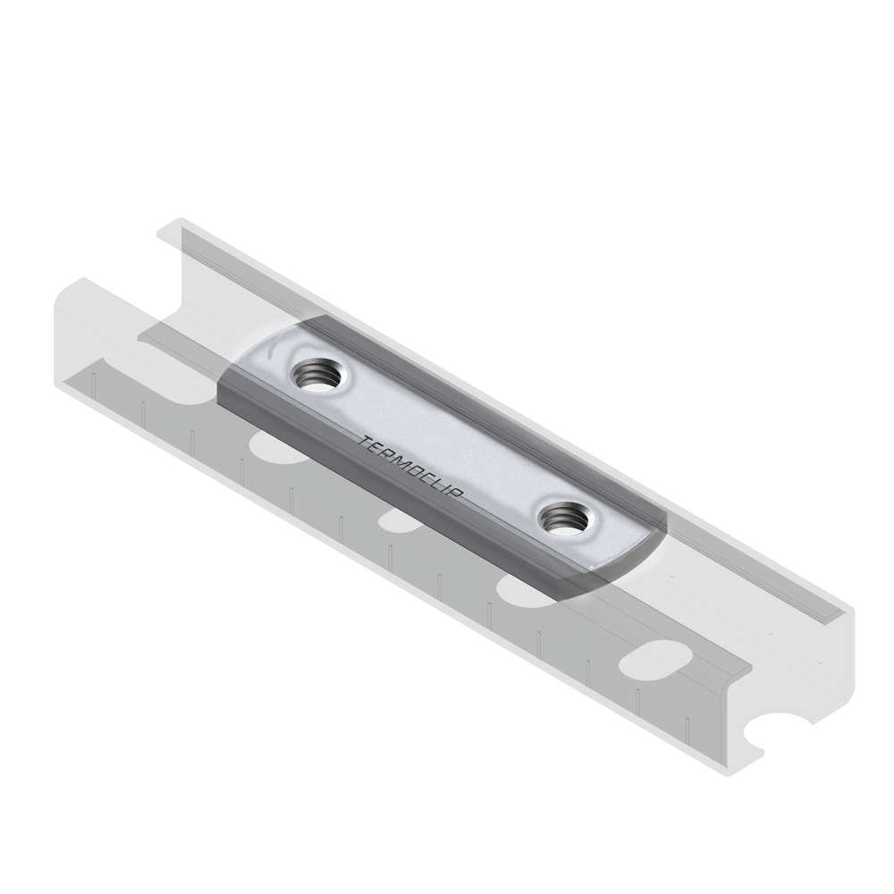 Применение Гайка профиля двойная TND 28 4F2 M8
