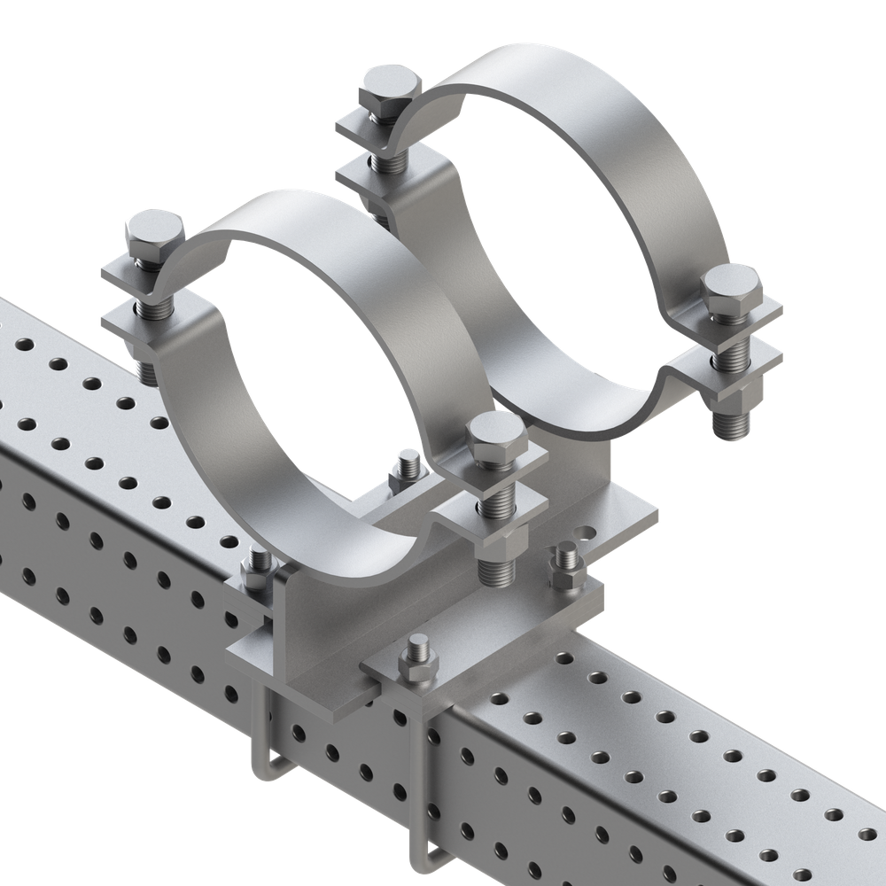 Применение Опора трубная TPF 1-2