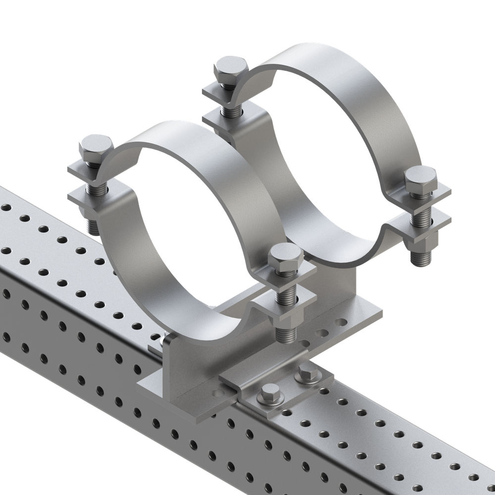 Применение Скоба направляющей трубной опоры TBG 6F2