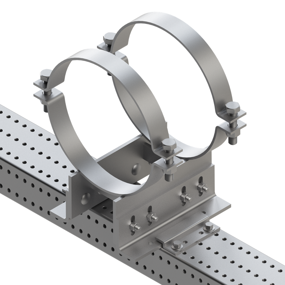 Применение Скоба направляющей трубной опоры TBG 6F4
